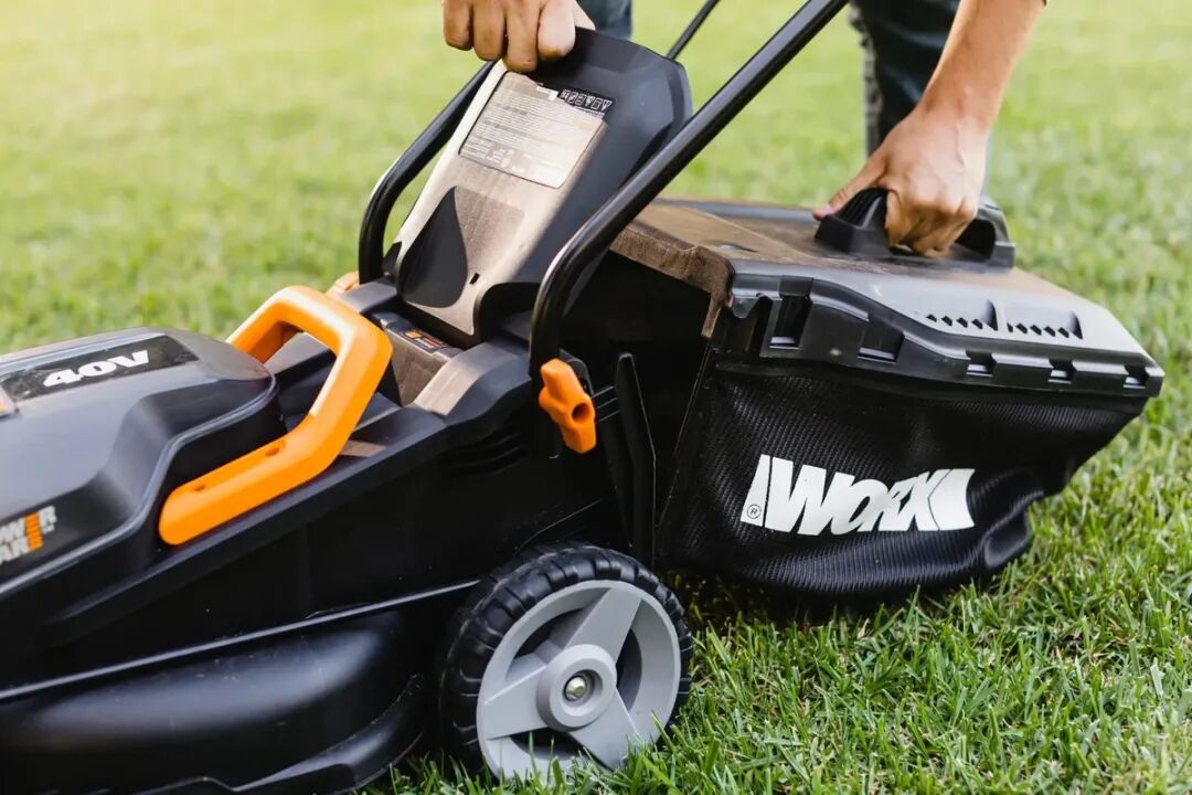 WG779 WORX 40V Power Share 4.0 Ah 14" Lawn Mower w/ Mulching & IntelliCut | eBay